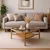 Hanah Home klub sto Capella 95, 95 cm, hrast