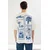 Trendyol Muška majica Tmnss25Ts00031, Krem