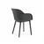 Hanah Home Set stolica Shell-P, 61x58x55 cm, 2 komada, Crne
