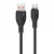 BASEUS Kabel USB-A – USB-C Pudding 100 W, 1,2 m – črn