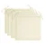 Sklopive vrtne stolice s jastucima 4 kom masivno bagremovo drvo