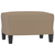 3-dijelni set sofa boja cappuccina od umjetne kože