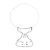 Opviq Spoljna zidna lampa BSU-68187-BSY-M3-KOP, 32 cm, E27, IP65, Crna