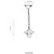 Lessentiel Maison Spoljna lampa BFE-68160-BSY, 50 cm, Viseća, IP65, E27, 60W, Crna