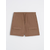 Sinsay - Kratke pantalone - smeđesivo