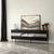 Hanah Home TV Komoda Leon, 180x59x35 cm, Crno-Zlatne boje