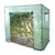 BOLZZ Baštenski plastenik za paradajz – zeleni, 200 × 77 × 168/146 cm 5507