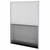 Den Plise komarnik za okna aluminij 80x120 cm s senčilom