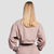 GymBeam Women‘s Aura Cropped Sweatshirt Roux