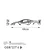 Wallity Zidna dekoracija Mclaren P1 Silhouette, 68x14 cm, 1.5 mm, Crna