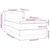 Vidaxl Box spring postelja z vzmetnico temno siva 90x200 cm blago