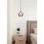 Globo 15898H1 - Luster na sajli JESSICA 1xE27/60W/230V O 22 cm zadimljeno staklo