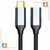 CO2 Co2 Podaljšek Usb-C Hitro Polnjenje Usb Tipa C 4K 20Gbps 100W 2M