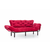 ATELIER DEL SOFA Sofa trosed Nitta Triple Maroon