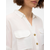 VERO MODA Bluza BUMPY, bela