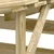 Pergole s krovom 2 kom 100 x 90 x 200 cm impregnirana borovina