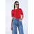 Trend Alacati Stili Ženska bluza Alc-X15094, Crvena