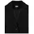 Womens oversized long coat black