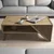 Hanah Home Beril Klub sto, 105x58x40cm, Braon