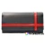 Womens security wallet with RFID shielding - red