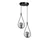 Conceptum Hypnose Luster Damla, 70cm, 25 cm, E27