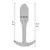 ToyJoy Smooth Anal Plug XLarge Black