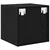 Ormar za Zid 2 pcs Crni hrast 37 x 37 x 37 cm Konstruirano drvo
