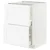METOD / MAXIMERA Pod.element, 2fronta/2vis.fioke, bela Enköping/bela im. drveta, 60x60 cm