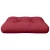 Jastuk za palete crvena boja vina 60 x 60 x 12 cm od tkanine
