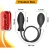 SuperLove Fill Me Up Inflatable Anal Plug Black