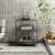 Hanah home Klub sto Lazandos 48x75x31cm Antracit