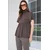 Trend Alacati Stili Ženska bluza Alc-X14795, Braon