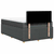 Vidaxl Box spring postelja z vzmetnico temno siva 120x190 cm blago