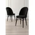 Hanah Home Set 6 trpezarijskih stolica Ritim Crni