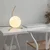 Opviq Stona lampa Luminar-14166, 23x28x42 cm, IP20, Zlatne boje