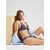 TRIUMPH Nedrček Sensual Spotlight  temno siva / črna / bela