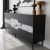 Hanah Home Konzola Milan, 180x80x40 cm, Crna
