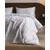 Madame Coco Set Posteljine Julia, 4 komada, 240x220cm, Belo-plavi