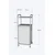 Hanah Home metalna korpa za veš Dh Box, 44 cm, braon