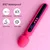 SuperLove Digital Strong AkuWand Massager Extra Large Neon Pink