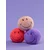 SMILEY mehka igrača Eco Fuzzy, 13 cm, vijolična