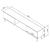 Hanah Home TV Komoda Paye, 180x45x30 cm, Antracit