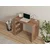 Hanah home Radni sto 90x70x50cm Bež