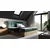 Boxspring postelja Wood 8 - 140x200 cm - hrast lancelot