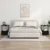 Noćni ormar 2 pcs Crni hrast 42 x 41 x 56 cm Konstruirano drvo