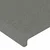vidaXL Posteljno vzglavje 2 kosa temno siv 80x5x78/88 cm blago