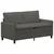 vidaXL Kavč Temno siva 156 x 81 x 87,5 cm Blago