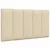 Vidaxl Postelja z vzmetnico Hanko krem 80x200 cm blago