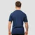GymBeam Men‘s Basic T-Shirt Navy Blue