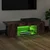 TV ormarić s LED svjetlima boja dimljenog hrasta 90x39x30 cm